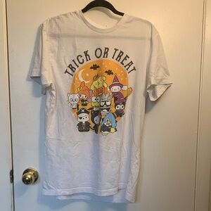 Hello Kitty and Friends Trick or Treat White Tee